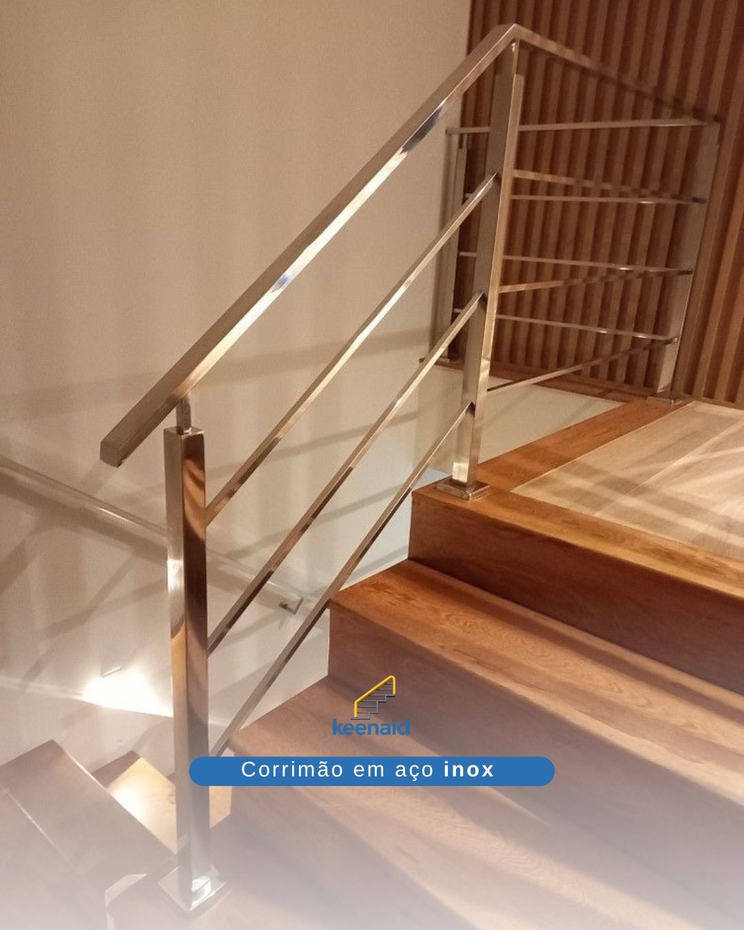 Corrimão inox
